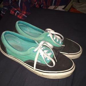 Multicoloured Vans (little used)